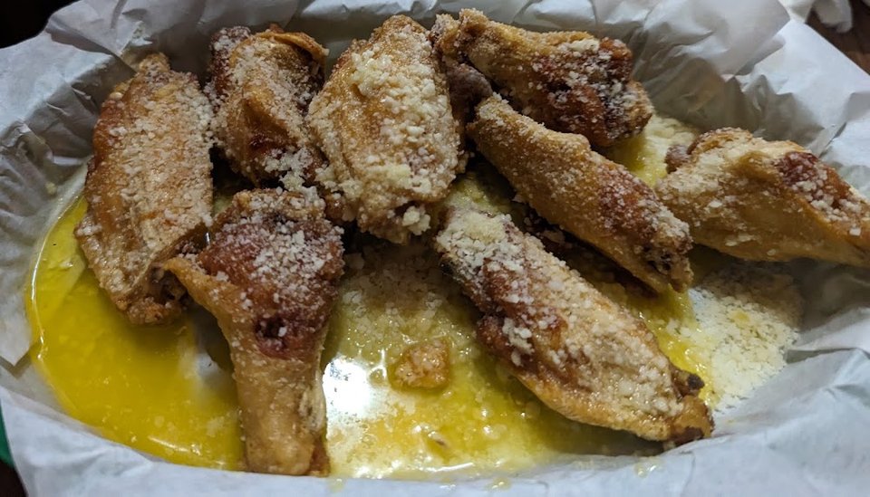 Garlic Parmesan Wings