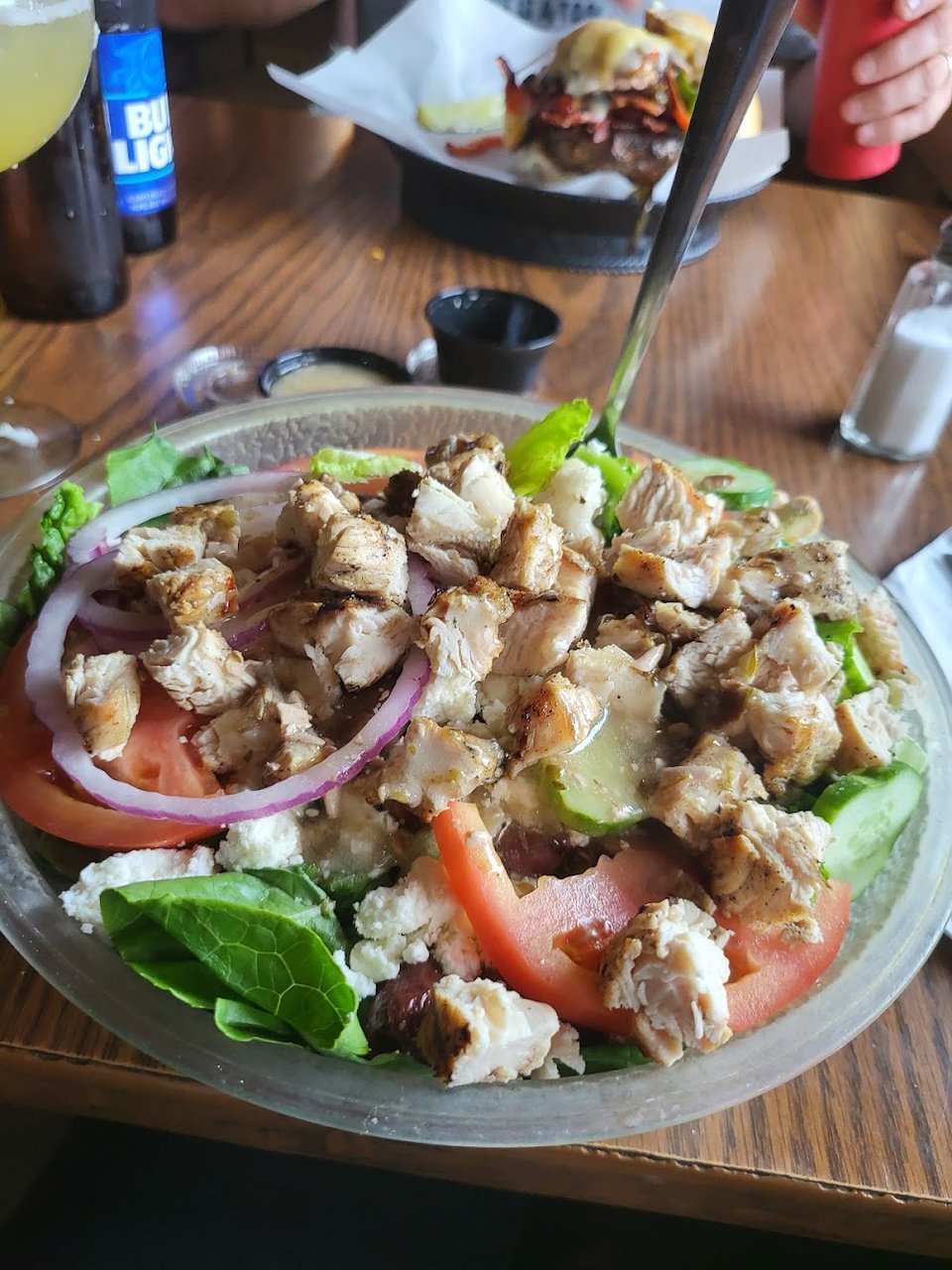 Greek Salad with Chicken